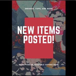 New items now up!